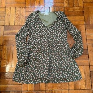 Floral Long Sleeve Dress